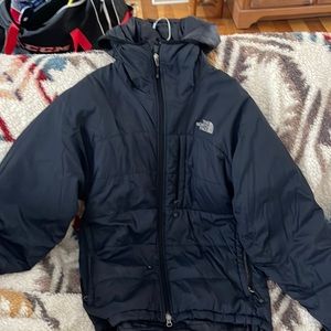 North face down